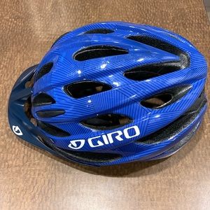 Blue Giro Bike Helmet
